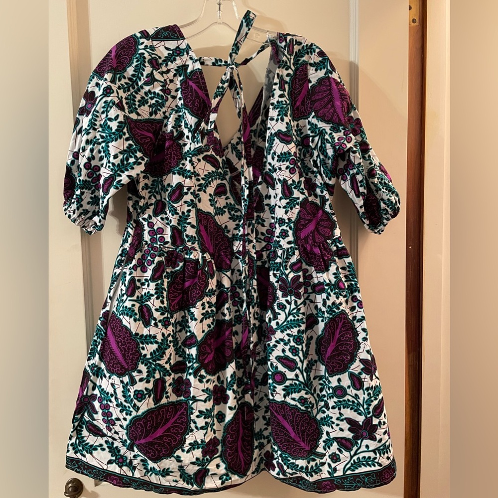 Cotton paisley dress